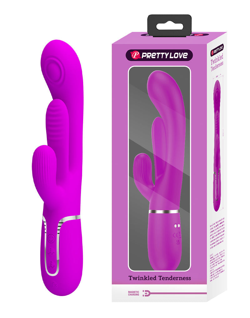 Pretty Love - Shania - Stotende Rabbit Vibrator - Dieproze-Erotiekvoordeel.nl
