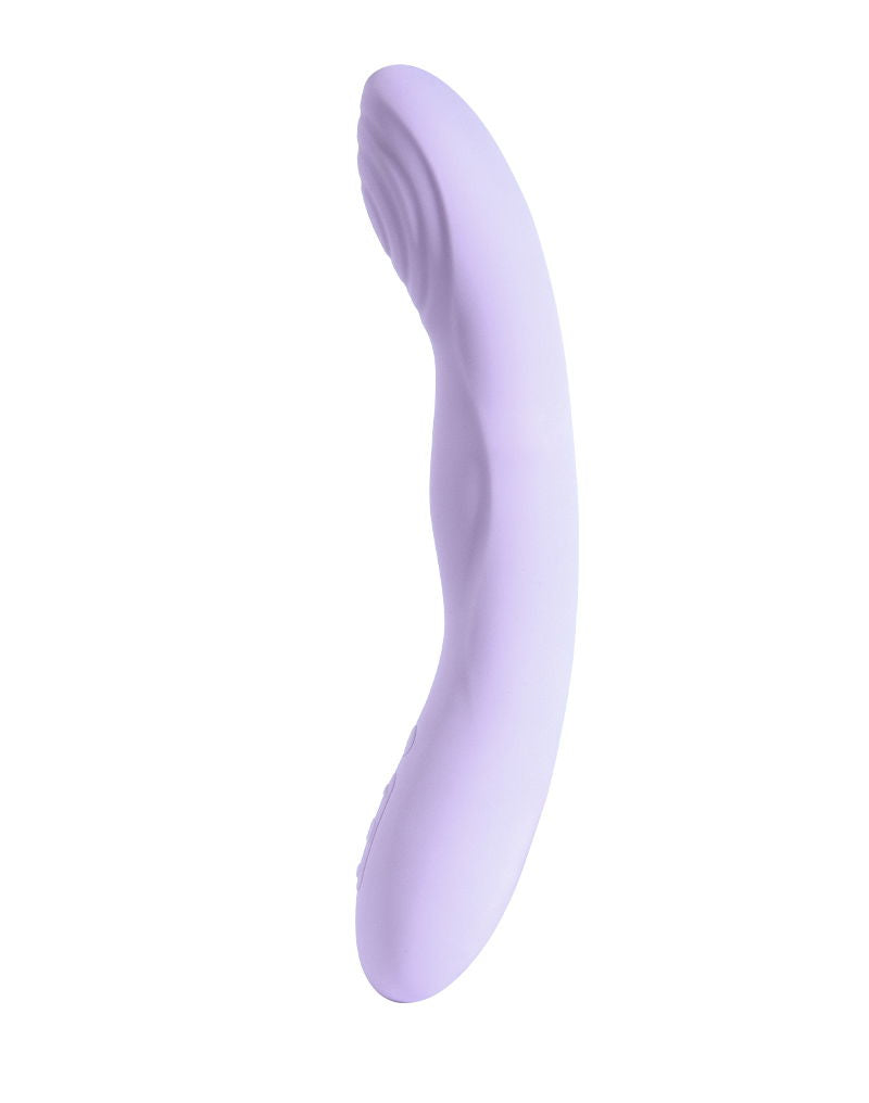 Svakom – Selena – Wärmender und stoßender Vibrator – Lila – Rimba Winkel