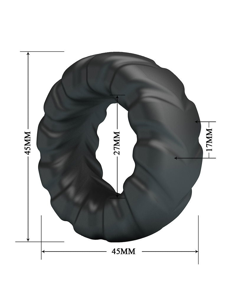 Crazy Bull - Jeriko - Cockring - Model 1 - Zwart-Rimbastore.com