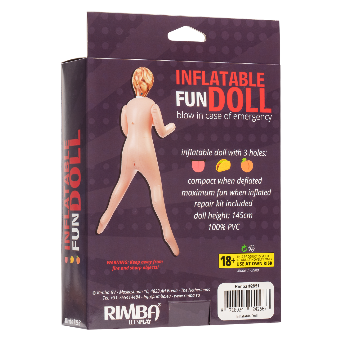 Inflatable Doll - Fill Me Up, Stud!