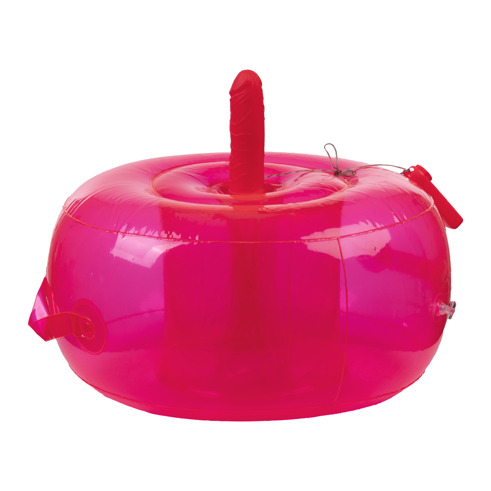 Aufblasbares Dildo-Kissen - mit Ding Dong und Fernbedienung - Pink Rimba Winkel Aufblasbares Dildo-Kissen - mit Ding Dong und Fernbedienung - Pink Rimba Winkel