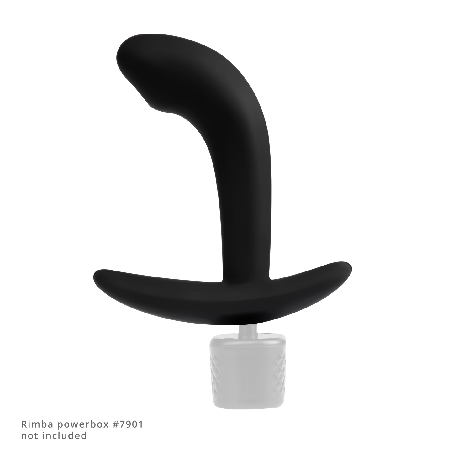 Rimba Electro Play – E-Stim Analplug – E-Stim Prostata-Plug – bipolar – schwarz