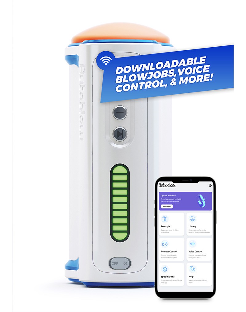 Autoblow - A.I. + Machine Automatischer Masturbator mit App-Steuerung, Rimba Winkel Autoblow - A.I. + Machine Automatischer Masturbator mit App-Steuerung, Rimba Winkel