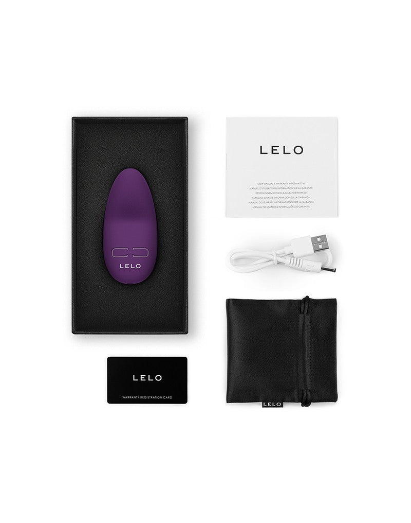 LELO - Lily 3 - Clitoris Lay On Vibrator - Purple