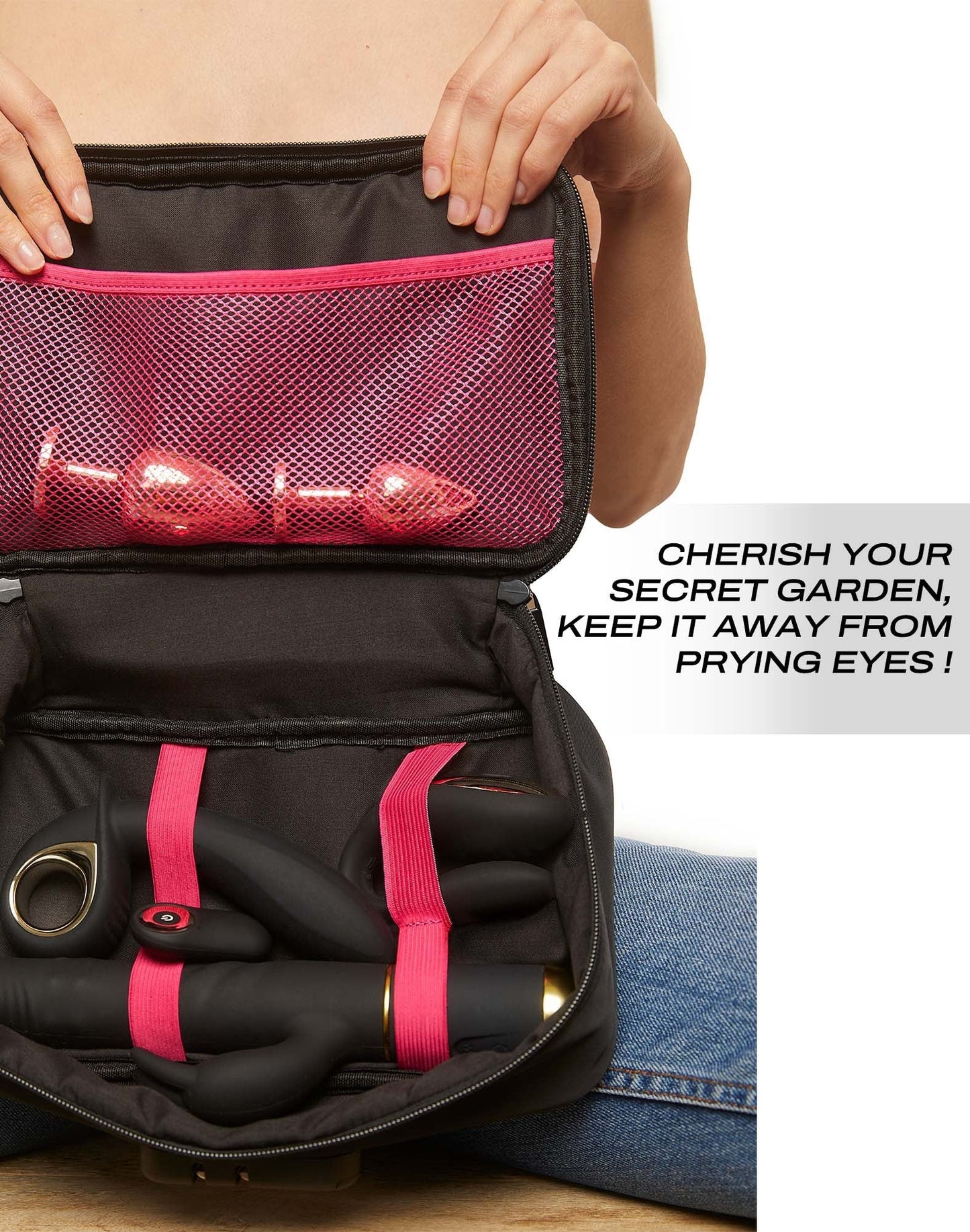 Dorcel Discrete Box (om je speeltjes veilig en discreet te bewaren)-Erotiekvoordeel.nl