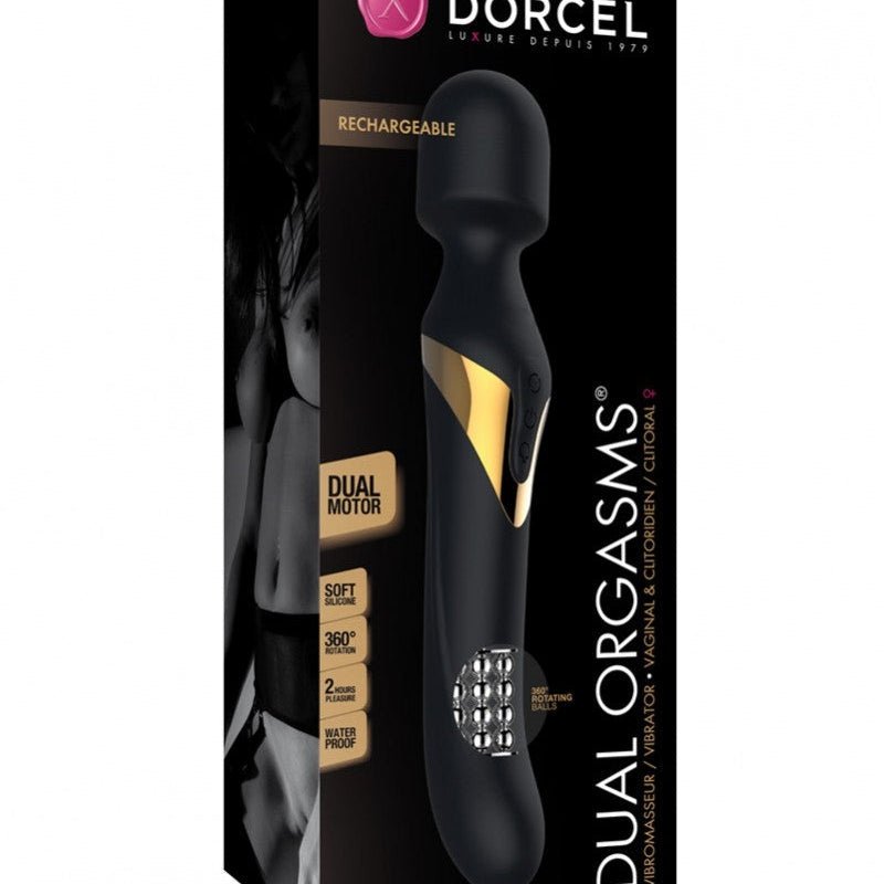 Dorcel Dual Orgasms Roterende Wand Vibrator - Erotiekvoordeel.nl