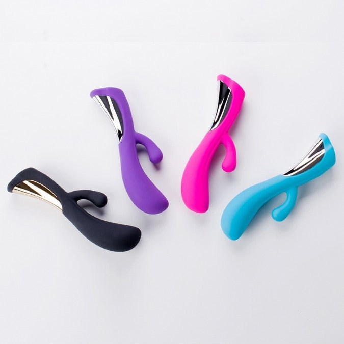 Dorr Iora Dual Action Tarzan vibrator - zwart - Erotiekvoordeel.nl