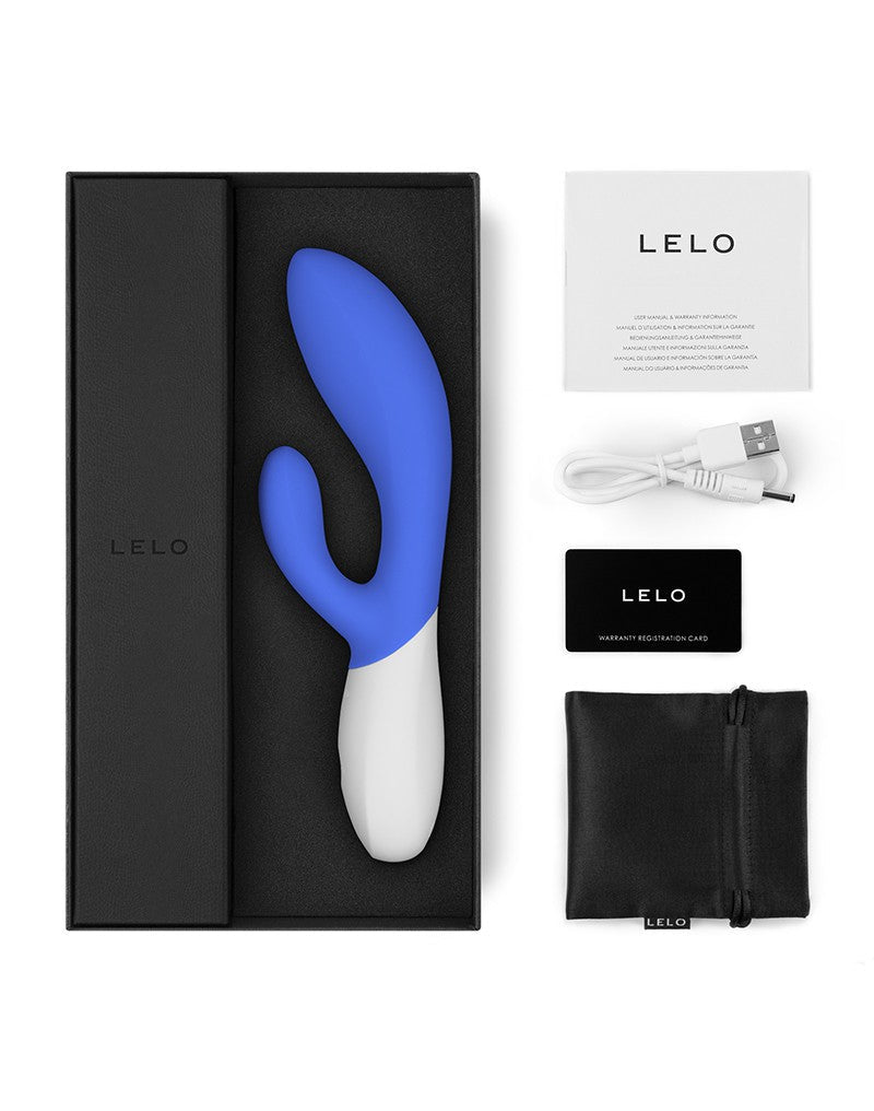 LELO Ina Wave 2 Rabbit Vibrator - california sky blauw-Erotiekvoordeel.nl