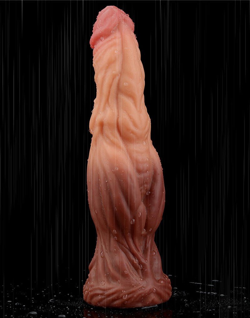 Lovetoy Realistische XXL Dildo 24.5 cm - lichte/donkere huidskleur-Erotiekvoordeel.nl