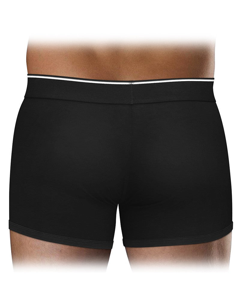 Lovetoy Unisex Strap-on Short - zwart-Erotiekvoordeel.nl