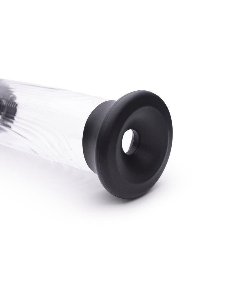 Rimba P Pump PP05 Elektronische Penispomp met Vagina Sleeve - Zwart-Erotiekvoordeel.nl