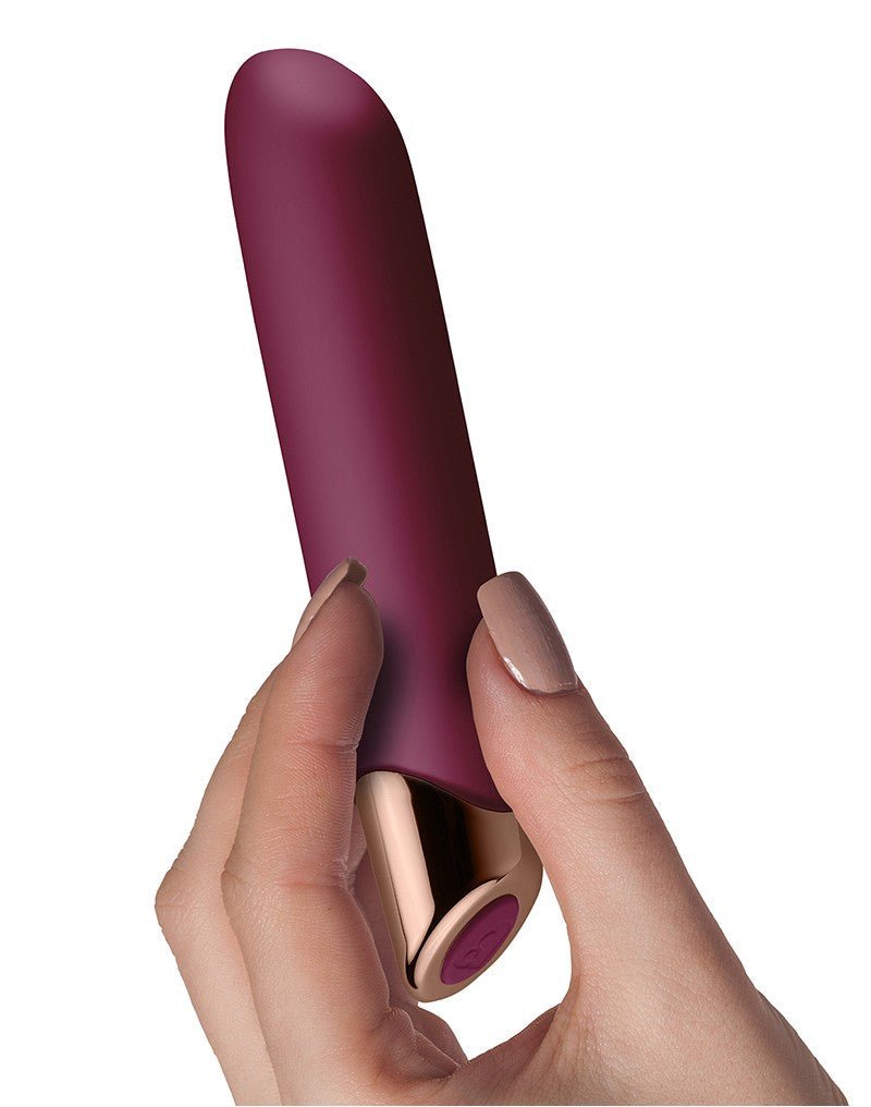 Rocks-off Mini vibrator "Chaiamo" - bordeaux rood - Erotiekvoordeel.nl