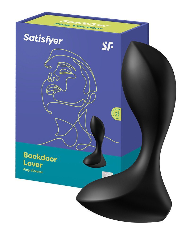 Satisfyer Anaal & Prostaat Vibrator BACK DOOR LOVER - zwart-Erotiekvoordeel.nl