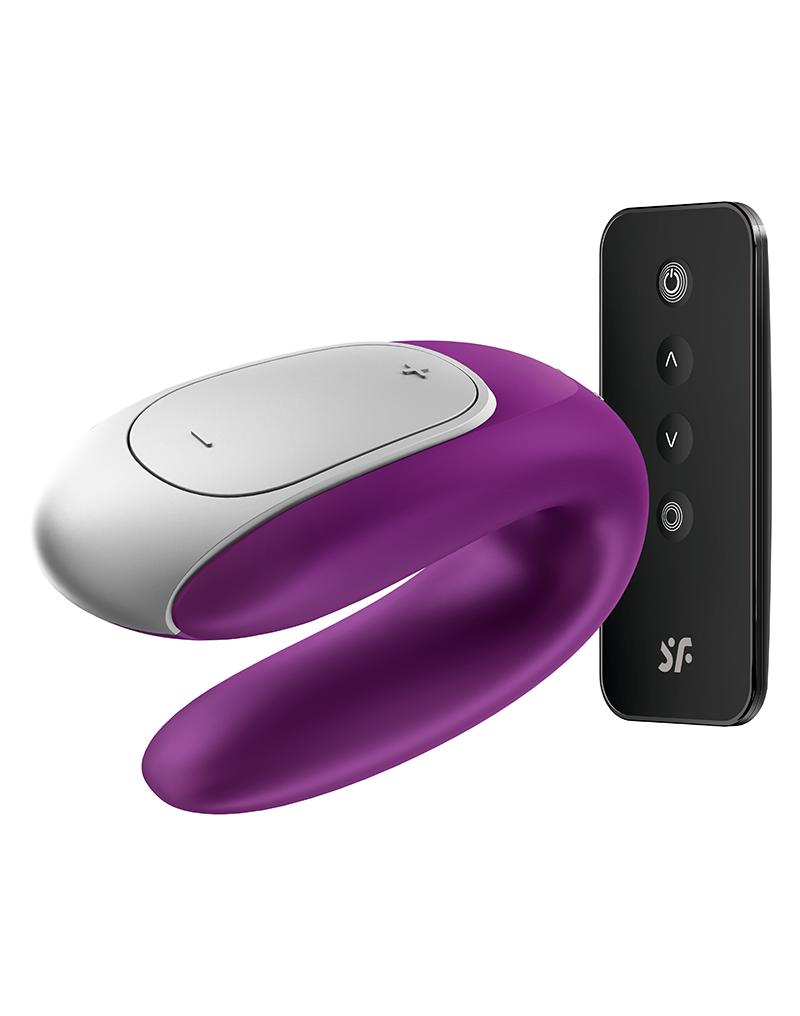 Satisfyer Double Fun Luxe Partner Vibrator mit APP-Steuerung - Lila Rimba Winkel Satisfyer Double Fun Luxe Partner Vibrator mit APP-Steuerung - Lila Rimba Winkel