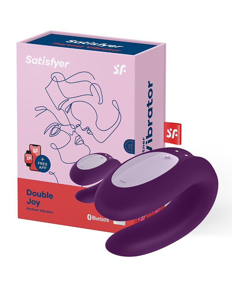 Satisfyer Double Joy mit App und Bluetooth Partner Vibrator