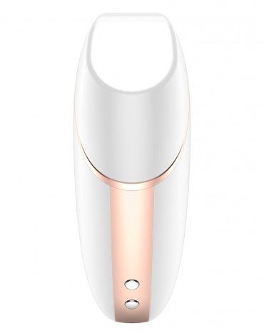 Satisfyer Love Triangle White APP Connect Clitoris Vibrator - Erotiekvoordeel.nl