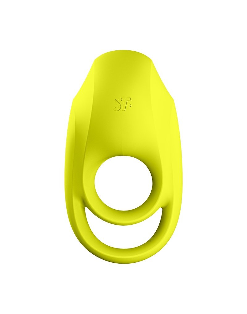 Satisfyer Vibrerende Cockring met Partner Stimulator | Koppel Vibrator SPECTACULAR DUO - geel-Erotiekvoordeel.nl