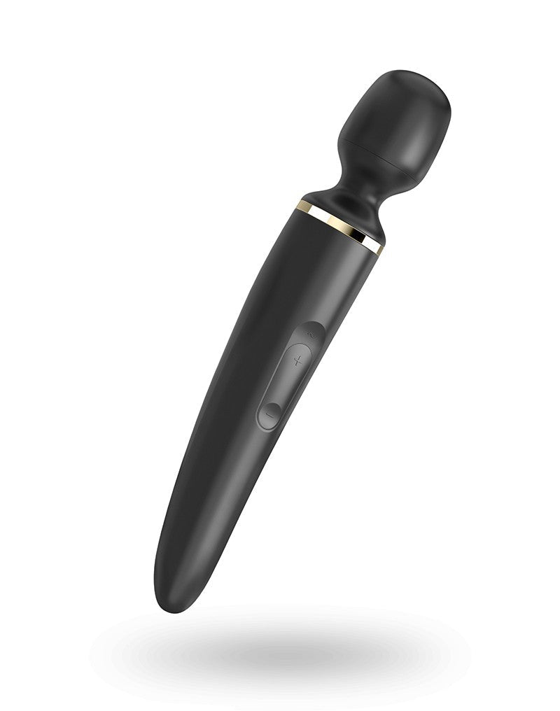 Satisfyer Wand Vibrator Wand-er Woman - zwart - Erotiekvoordeel.nl