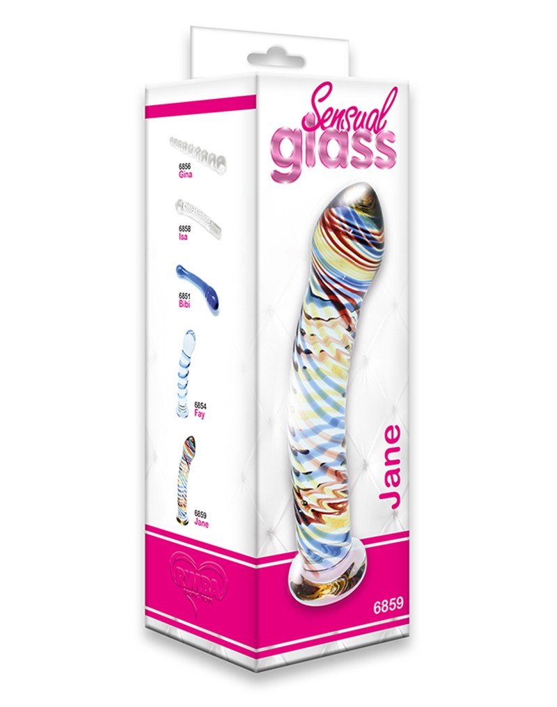 Sensual Glass Glazen Dildo Jane - Erotiekvoordeel.nl