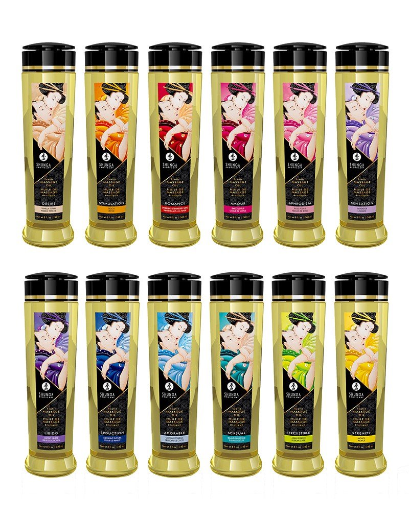 Shunga Massageolie Adorable Coconut - 240 ml - Erotiekvoordeel.nl