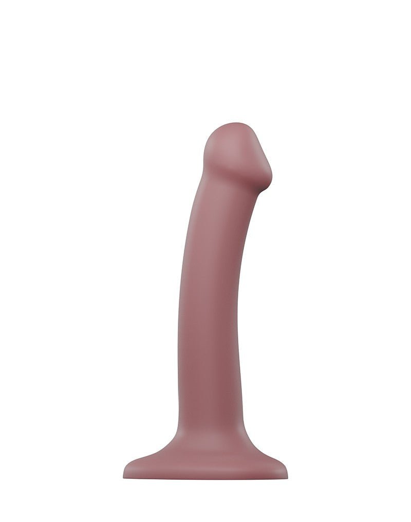 Strap-On-Me Semi-Realistische Mono Density Dildo met zuignap - oudroze - - Erotiekvoordeel.nl