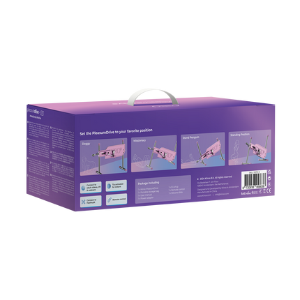 KIIROO - PleasureDrive - Interactieve Webcam Neukmachine - Roze-Erotiekvoordeel.nl