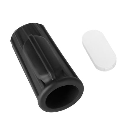 LoveToy - Ridge Knights Ring - Vibrerende Penis Sleeve - Ø 3,7 cm - Zwart-Erotiekvoordeel.nl