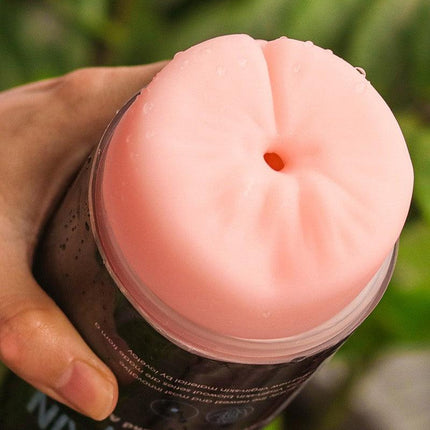 Lovetoy - Virgin-Skin Blowout - Dubbelzijdige Stroker Masturbator - Vagina en Anus - Lichte Huidskleur-Erotiekvoordeel.nl