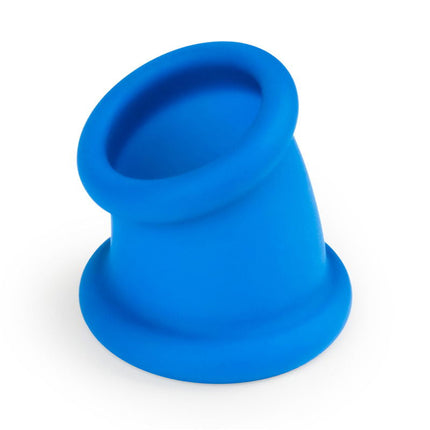 LoveToy - Pinnacle Pro - Tapered Squeeze Cockring - Blauw-Erotiekvoordeel.nl