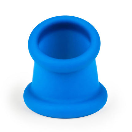 LoveToy - Pinnacle Pro - Tapered Squeeze Cockring - Blauw-Erotiekvoordeel.nl