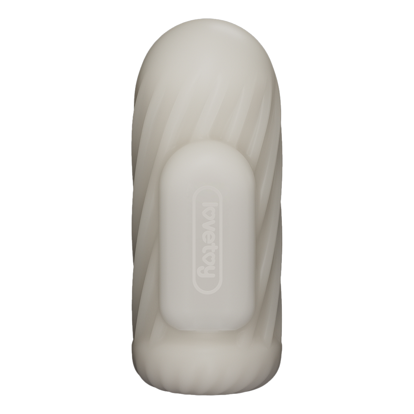 LoveToy - Knights Ring - Vibrerende Dual Purpose Sleeve - Spiraal - Wit-Erotiekvoordeel.nl