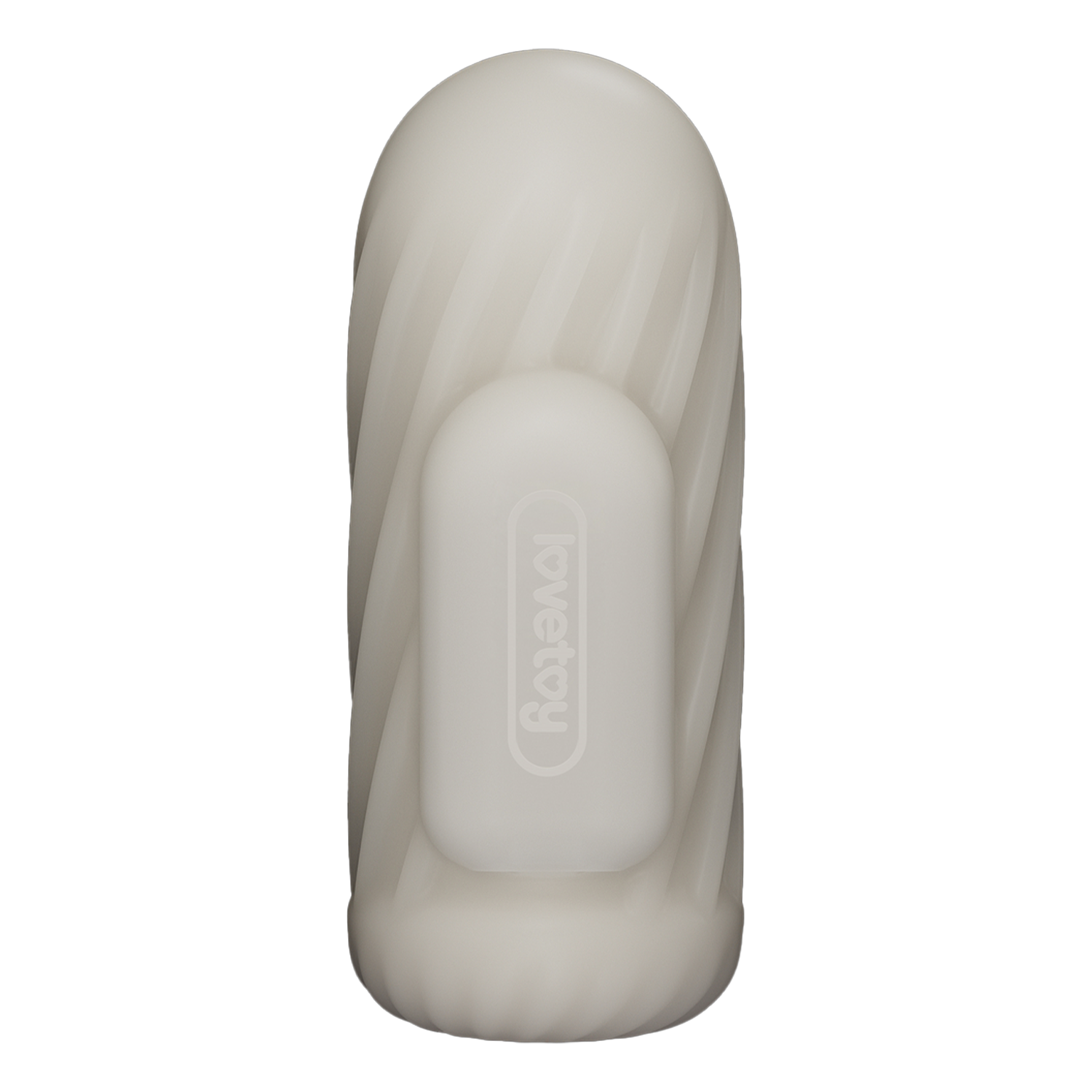 LoveToy - Knights Ring - Vibrerende Dual Purpose Sleeve - Spiraal - Wit-Erotiekvoordeel.nl