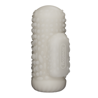 LoveToy - Knights Ring - Vibrerende Dual Purpose Sleeve - Drip - Wit-Erotiekvoordeel.nl