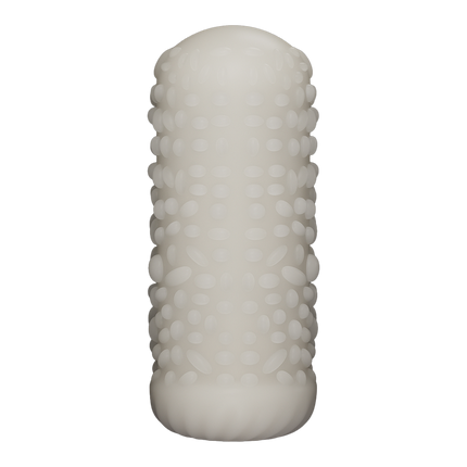 LoveToy - Knights Ring - Vibrerende Dual Purpose Sleeve - Drip - Wit-Erotiekvoordeel.nl