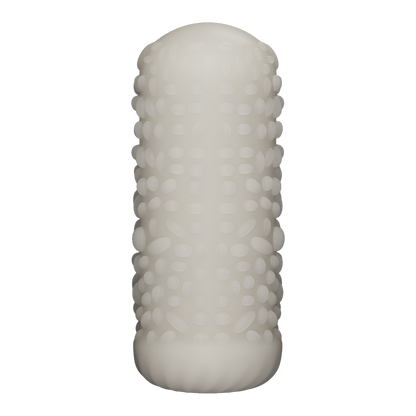 LoveToy - Knights Ring - Vibrerende Dual Purpose Sleeve - Drip - Wit-Erotiekvoordeel.nl