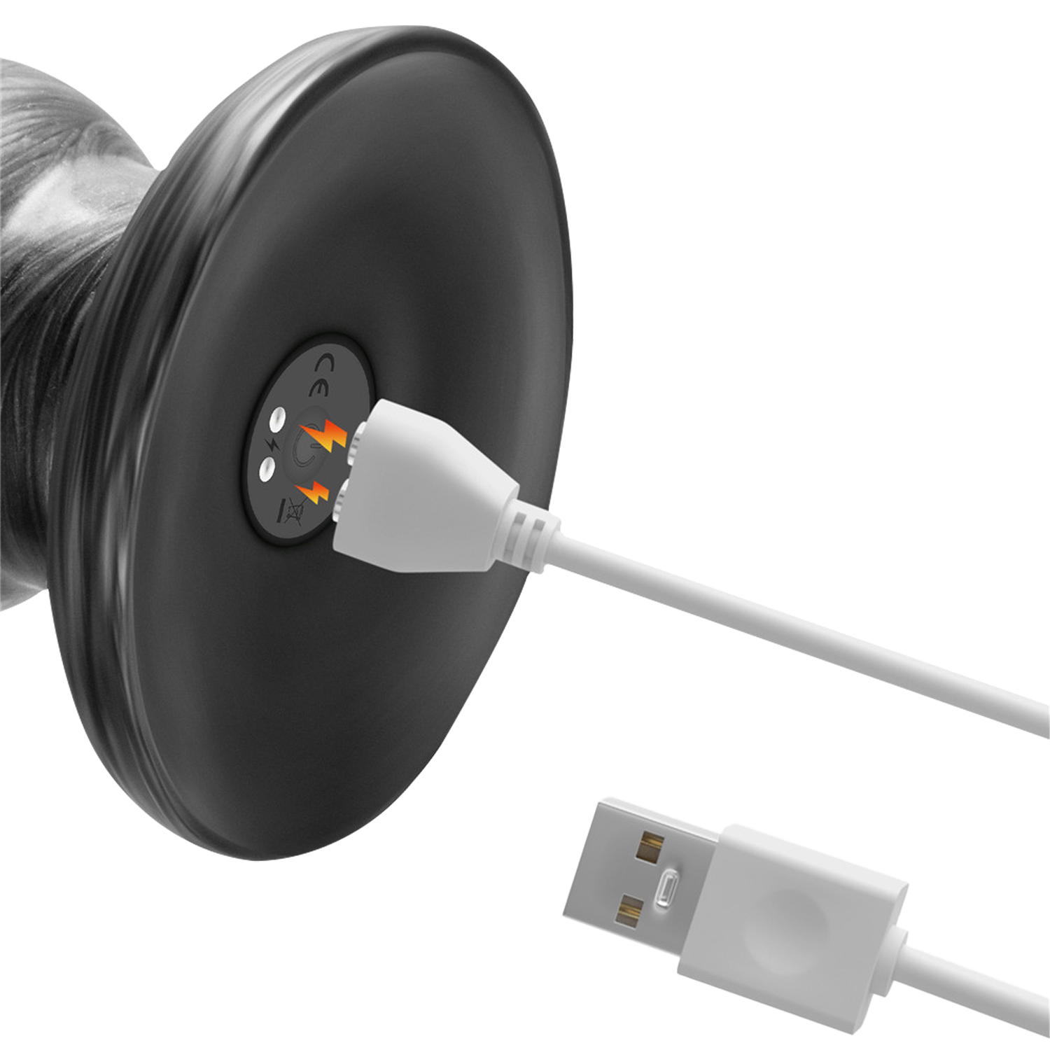 Lovetoy - Vibrax Slider - Lange Vibrerende Anaal Dildo - 32 cm - Zilver-Rimbastore.com