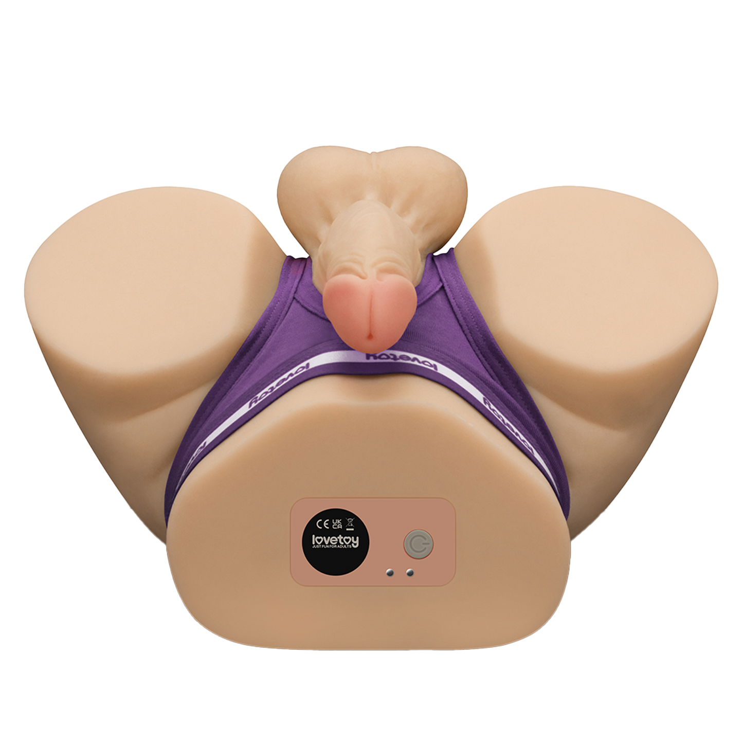 LoveToy - Streetgirl's Dual Motor Sensation Pulse met Dildo - Nude-Erotiekvoordeel.nl