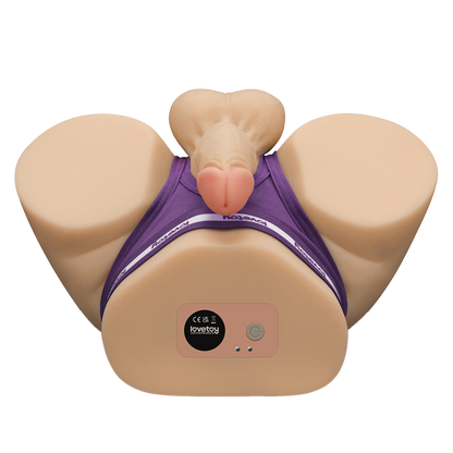 LoveToy - Streetgirl's Dual Motor Sensation Pulse met Dildo - Nude-Erotiekvoordeel.nl