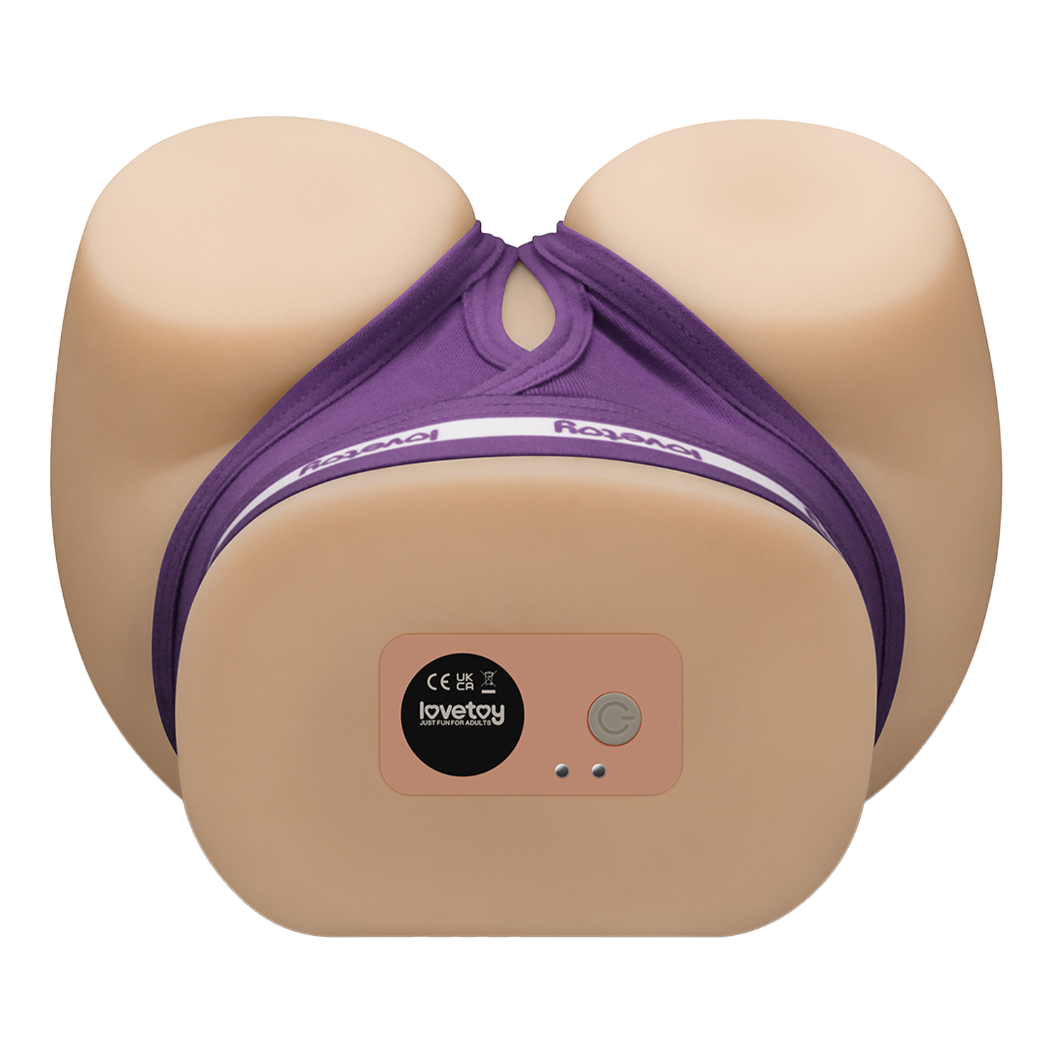 LoveToy - Streetgirl's Dual Motor Sensation Pulse - Nude-Erotiekvoordeel.nl