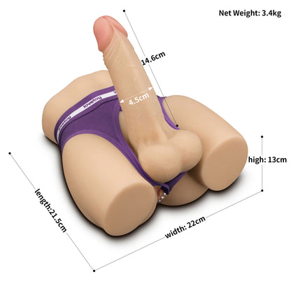 LoveToy - Streetgirl's 14 met buigbare dildo - Nude-Erotiekvoordeel.nl