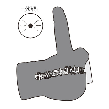 LoveToy - Streetgirl's 14 met buigbare dildo - Nude-Erotiekvoordeel.nl