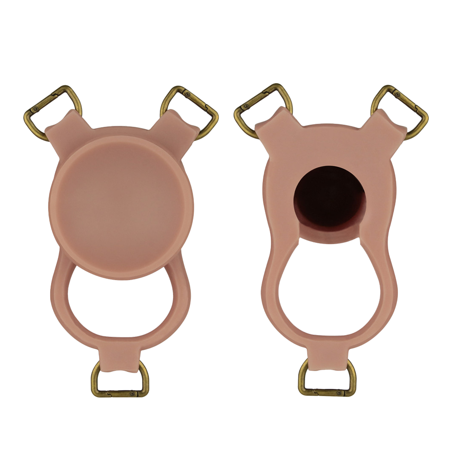 LoveToy - Ingen - Holle Strap-on met Siliconen Staaf – 23 cm - Lichte huidskleur-Erotiekvoordeel.nl