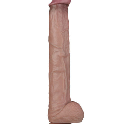 LoveToy - Nature Cock - Double Layer Flexible XXL Dildo - 37.5 cm