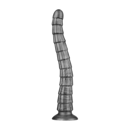 Lovetoy - Vibrax Slider - Lange Vibrerende Anaal Dildo - Zilverkleurig-Erotiekvoordeel.nl