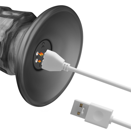 Lovetoy - Vibrax Slider - Lange Vibrerende Anaal Dildo - Zilverkleurig-Erotiekvoordeel.nl