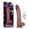 Lovetoy - Sliding Skin Vibrerende Dildo Pro II - Met Afstandsbediening - 25 cm - Lichte Huidskleur-Erotiekvoordeel.nl