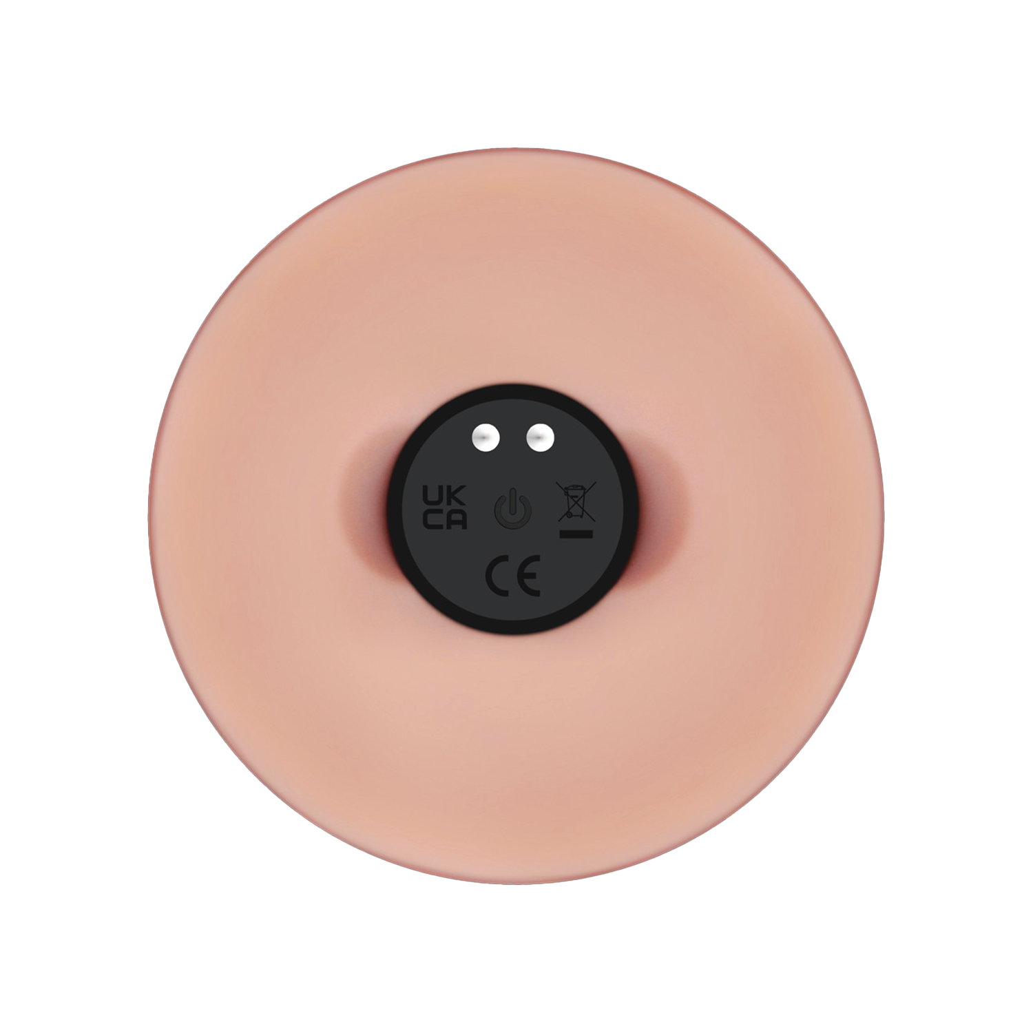 Lovetoy - Sliding Skin Vibrerende Dildo Pro II - Met Afstandsbediening - 23 cm - Lichte Huidskleur-Erotiekvoordeel.nl