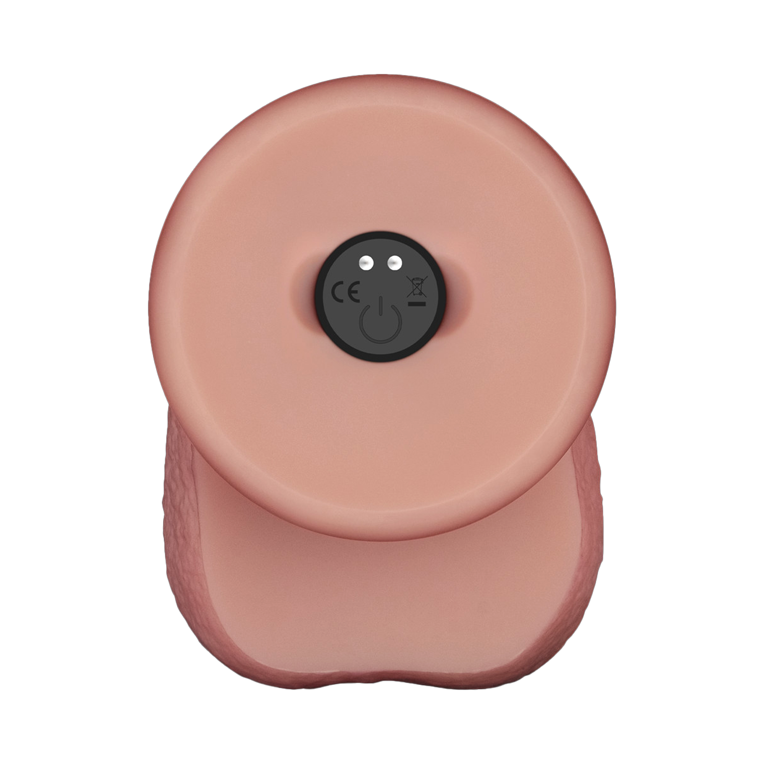 Lovetoy - Sliding Skin Vibrerende Dildo Pro II - Met Afstandsbediening - 20 cm - Lichte Huidskleur-Erotiekvoordeel.nl