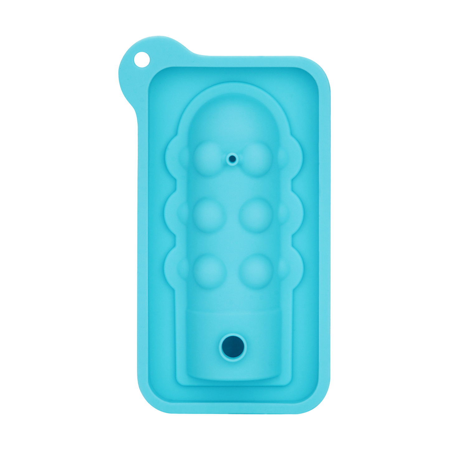 LoveToy - Siliconen IJsblokjesvorm - Mini Penis - Blauw-Rimbastore.com