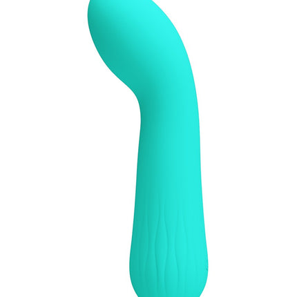 Pretty Love - Faun - Buigzame G-Spot Vibrator - Turquoise-Erotiekvoordeel.nl